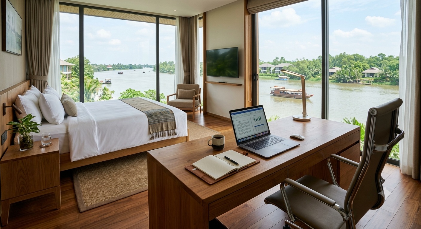 Tiện ích phòng và dịch vụ hỗ trợ công việc